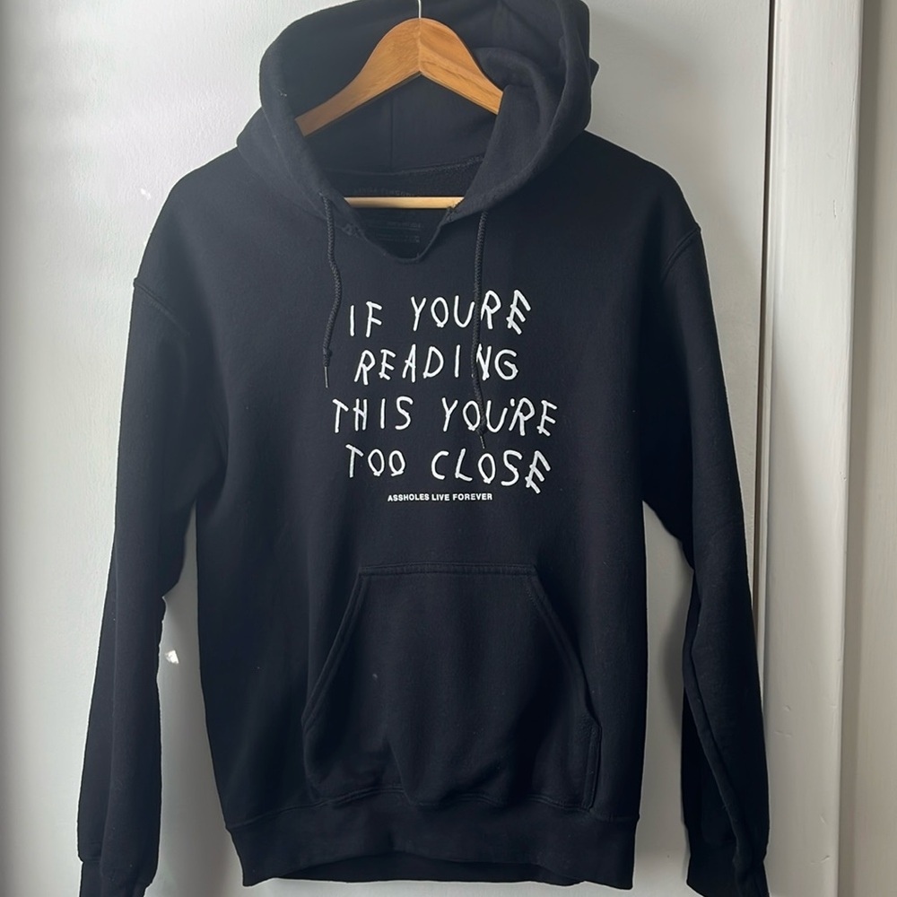 ALF “If You’re Reading This You’re Too Close” Hoodie